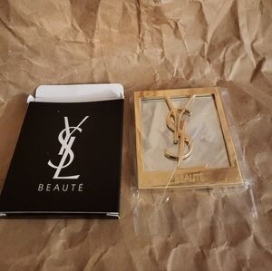 YSL Beauté Gold Compact Mirror